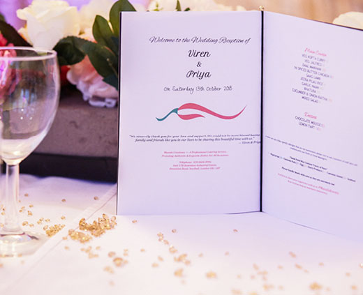 MENU CARDS